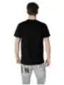 Graue Jeans mit ICON-Schriftzug