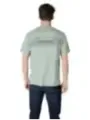 Graues T-Shirt mit Berglandschaft