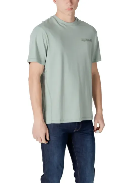 Napapijri Wendbares Salbeigrünes T-Shirt