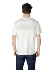 Weißes Napapijri T-Shirt mit Logo