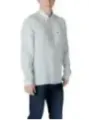 Weißes Lacoste Hemd schlanker Schnitt