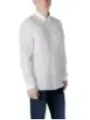 Weißes Lacoste Hemd klassischer Schnitt
