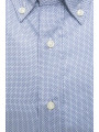 Shirts Elegant Light Blue Cotton Shirt 140,00 € 2000045323803 | Planet-Deluxe