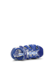 Blaue Kindersandalen mit Klettverschluss