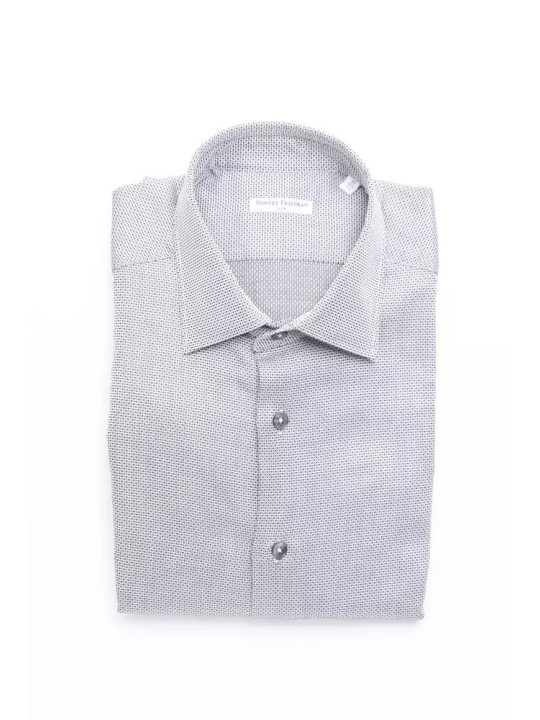 Shirts Beige Medium Slim Collar Men's Shirt 140,00 € 2000045298149 | Planet-Deluxe