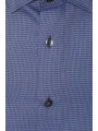 Shirts Elegant Blue Cotton Slim Collar Shirt 140,00 € 2000045296329 | Planet-Deluxe
