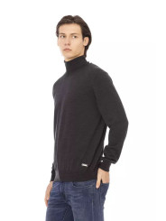 Sweaters Elegant Turtleneck Brown Sweater 230,00 € 2000049132975 | Planet-Deluxe