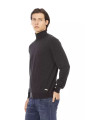 Sweaters Elegant Turtleneck Brown Sweater 230,00 € 2000049132975 | Planet-Deluxe