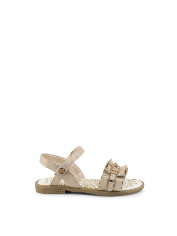 Beige Braun Sandalen mit Schnalle Beige Braun Sandalen mit Schnalle