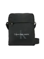 Schwarze Calvin Klein Nylon Umhängetasche