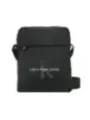 Schwarze Calvin Klein Nylon Umhängetasche