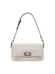 Weiße Guess 484103 Schultertasche Leder