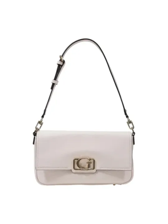 Weiße Guess 484103 Schultertasche Leder