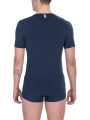 T-Shirts Elegant V-Neck T-Shirt in Blue 40,00 € 8056209810515 | Planet-Deluxe