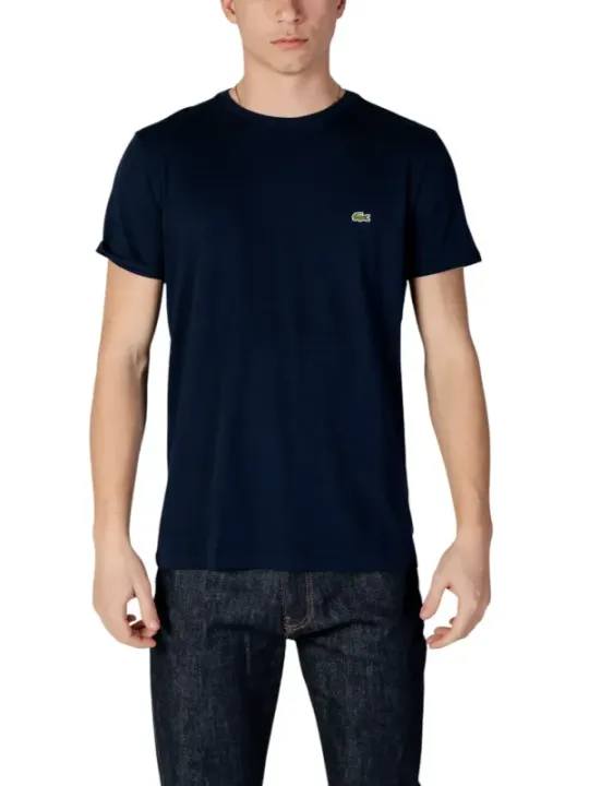 Navymarines Lacoste Baumwoll-T-Shirt Herren