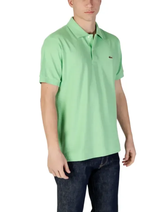 Mintgrünes Lacoste Polohemd mit Logo