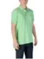 Mintgrünes Lacoste Polohemd mit Logo