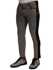 Jeans & Pants Chic Embellished Crown Skinny Jeans 1.200,00 € 8054802361175 | Planet-Deluxe