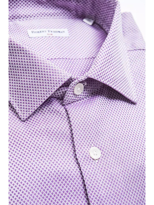 Shirts Elegant Slim Collar Cotton Shirt 140,00 € 2000045297869 | Planet-Deluxe