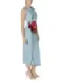 Blauer Desigual Sommerkleid mit Blumenprint