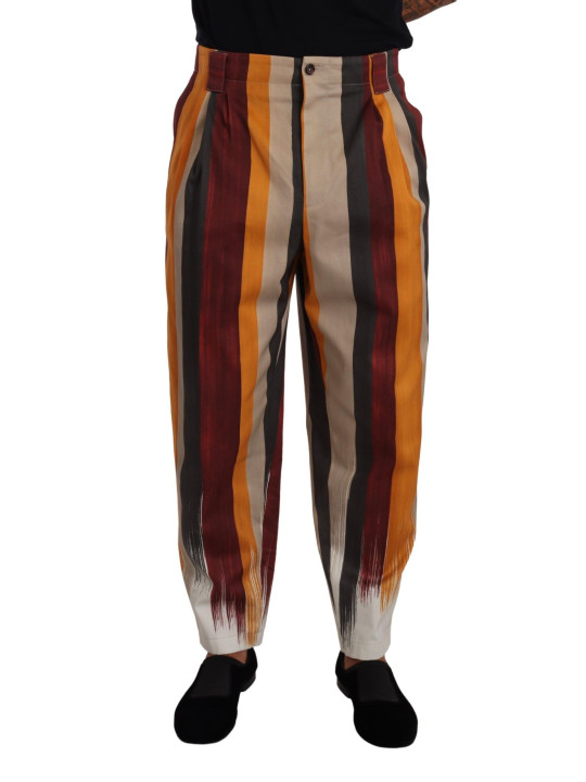 Jeans & Pants Elegant Striped Skinny Trousers 1.400,00 € 8054802621590 | Planet-Deluxe
