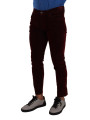 Jeans & Pants Bordeaux Slim Fit Skinny Jeans 800,00 € 8054802828821 | Planet-Deluxe