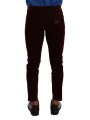 Jeans & Pants Bordeaux Slim Fit Skinny Jeans 800,00 € 8054802828821 | Planet-Deluxe