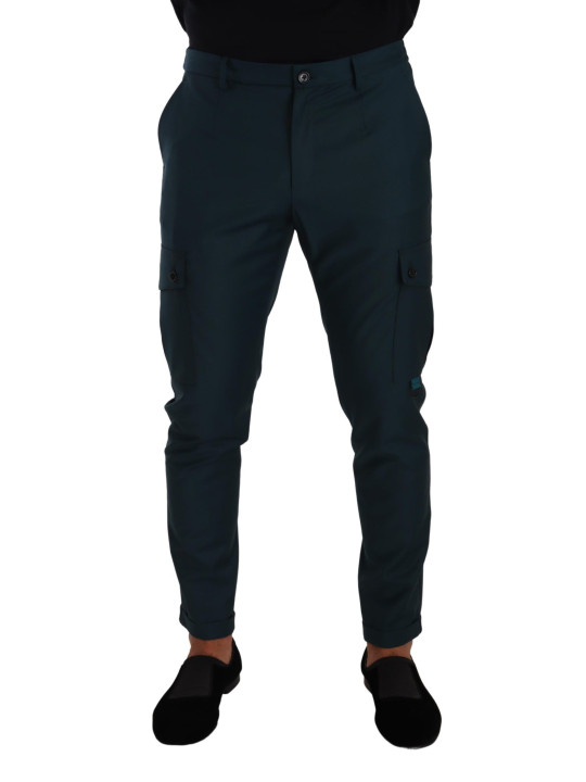 Jeans & Pants Chic Skinny Cargo Wool Pants 1.000,00 € 8054802937059 | Planet-Deluxe