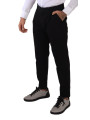 Jeans & Pants Elegant Tapered Black Cotton Chinos 800,00 € 8054802679492 | Planet-Deluxe