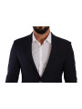 Blazers Elegant Slim Fit Dark Blue Blazer 320,00 € 7333413042965 | Planet-Deluxe