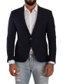 Blazers Elegant Slim Fit Dark Blue Blazer 320,00 € 7333413042965 | Planet-Deluxe