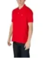 Rotes Lacoste Polohemd Baumwolle