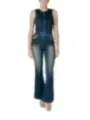 Desigual Denim-Overall mit weitem Bein