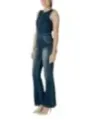 Denim Latzhose und Jeans-Ensemble