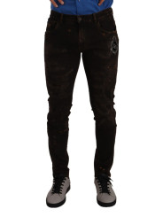 Jeans & Pants Svelte Distressed Denim Elegance 1.300,00 € 8050246186978 | Planet-Deluxe