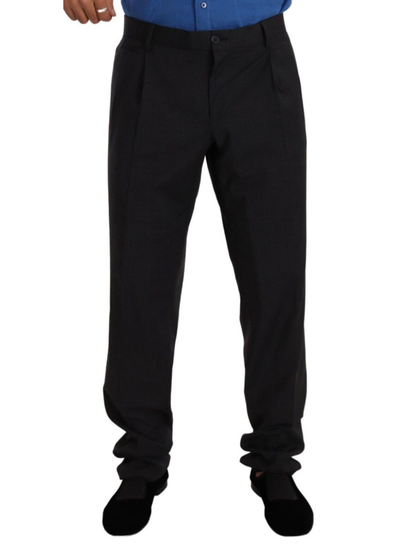 Jeans & Pants Elegant Gray Formal Men's Trousers 600,00 € 7333413042996 | Planet-Deluxe