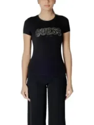 Schwarzes Guess T-Shirt und Hose