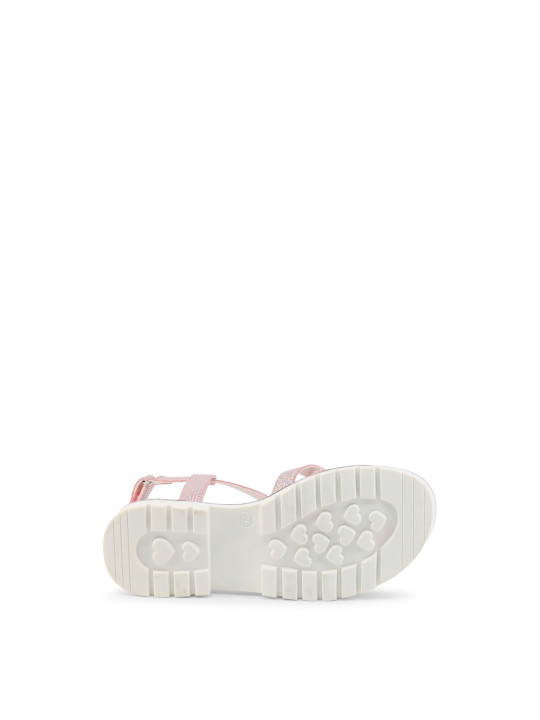 Pink Damen Sandale mit Riemen