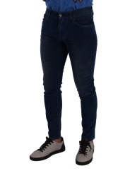 Jeans & Pants Sleek Dark Blue Slim Fit Jeans 800,00 € 8054802817849 | Planet-Deluxe