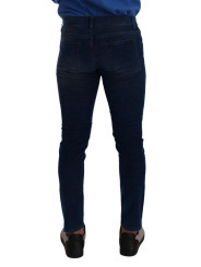 Jeans & Pants Sleek Dark Blue Slim Fit Jeans 800,00 € 8054802817849 | Planet-Deluxe