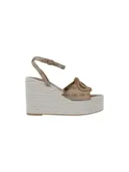 Beige Guess Keilabsatz mit Seil.