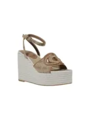 Guess silberne Sandale mit Riemchen