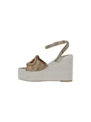 Beige Guess Keilsandalen mit Riemen
