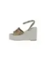 Beige Guess Keilsandalen mit Riemen