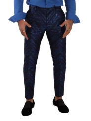 Jeans & Pants Elegant Slim Fit Men's Dress Pants 1.500,00 € 8054802826315 | Planet-Deluxe