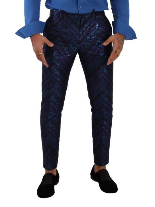 Jeans & Pants Elegant Slim Fit Men's Dress Pants 1.500,00 € 8054802826315 | Planet-Deluxe