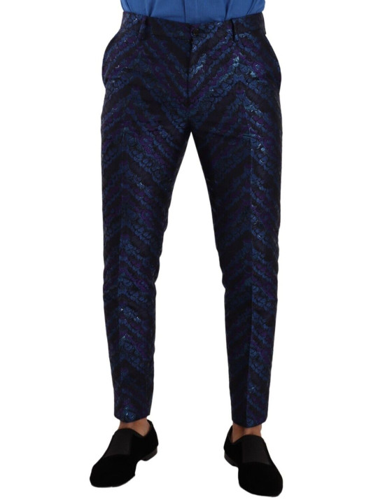 Jeans & Pants Elegant Slim Fit Men's Dress Pants 1.500,00 € 8054802826315 | Planet-Deluxe