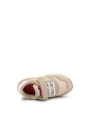 Rosa Kinder-Sneakers mit Leopardenmuster