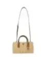Gestreifte Guess Handtasche aus Bast