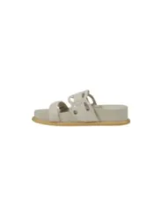 Weiße Liu Jo Riemchensandalen flach
